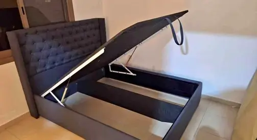 King Size Brand New Fully Custom Made Hydraulic Storage Bedframe For Ultimate Comfort