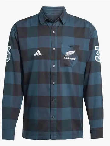 Brand New- NZ All Blacks Men’s Authentic Flannel Shirt- Size XL. In Original Package No Negz TA USOZ