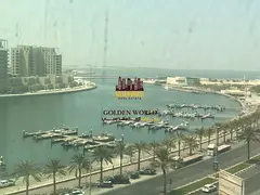 For rent in Al Khan: 2 bedrooms, living room, balcony and parking. 2 master bedrooms, 3 bathrooms, b