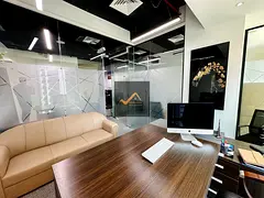 Furnished Office| Glass Partitions| Private Toilet And Pantry| The Binary Tower