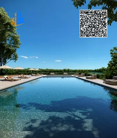 فخامة الواجهة المائية | Creekside Residence في الزوراء | غرفة وصالة بإطلالة الخور والمانغروف