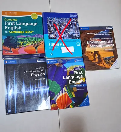 Set of books for O level /IGCSE