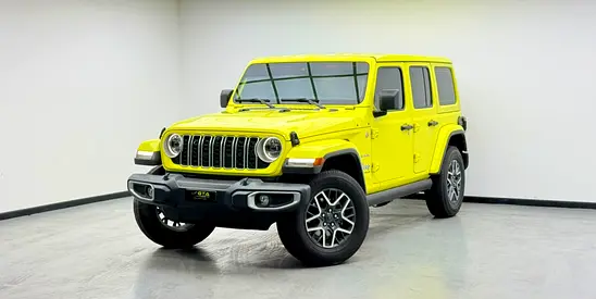 2024 Jeep Wrangler Unlimited Sahara, 2029 Jeep Warranty, Full Jeep Service History, GCC