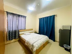 Fully furnished master bedroom with attached balcony for Couple