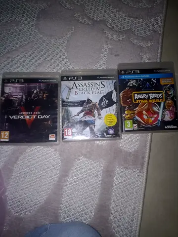 A bundle of three PlayStation 3 games