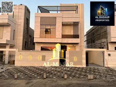 فيلا طابقين وروف ومسبح خاص تملك حر شامل رسوم التسجيل والتملك