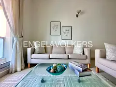 Furnished | 2 Balconies | Marina View