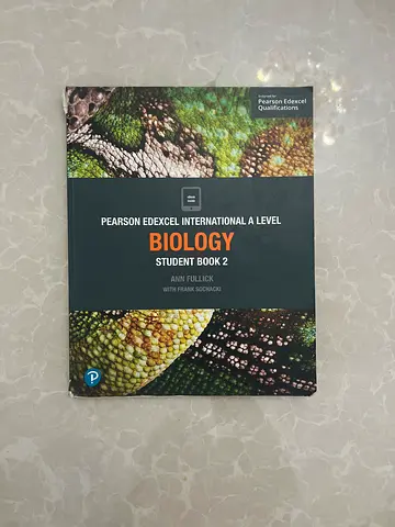 Pearson Edexcel International A Level Biology Student Book 2