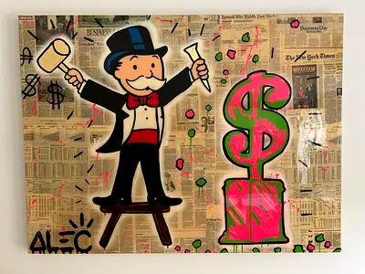 Alec Monopoly Painting
