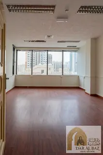 3 months free, free AC, and free parking with an office for annual rent in Al Majaz 1 | Prime locati