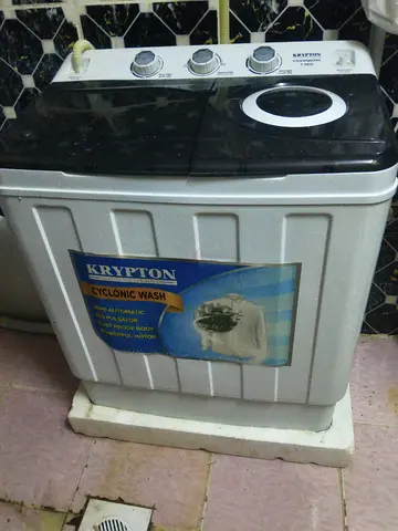 Krypt on Twin Tub Washing Machine - Semi Automatic, Good Working Condition