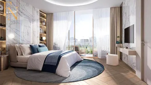 Brand New Studio | Balcony | Semi-Furnished | Al Jaddaf