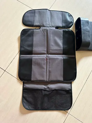 Car Seat Protector Seat Protection Mat Thick Padding Durable Waterproof Fabric Leather Reinforced Co