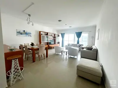 Furnished 3BR Apartment | High-Floor | Balcony & City View | V3 Tower JLT