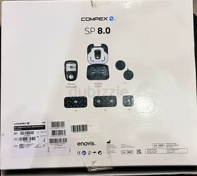 Compex SP 8.0 Muscle Stimulator (new in box) - Complete Set