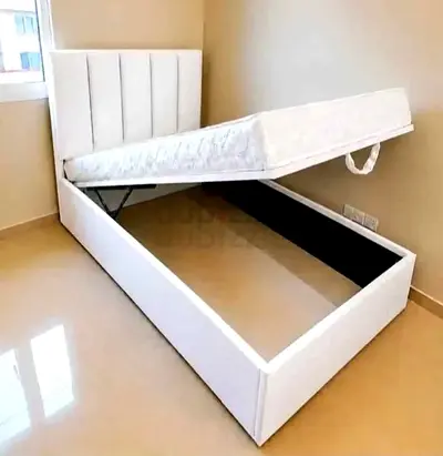 Brand new Single size Hydrolic Storage bed Available