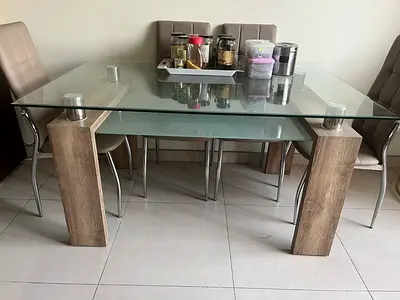 ROYAL FURNITURE LUCAS 6 SEATER DINING SET
