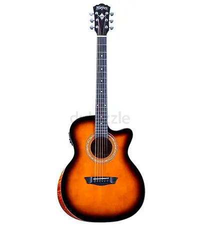 Washburn WCG10 Comfort Series Grand Auditorium Shape Electro Acoustic Guitar