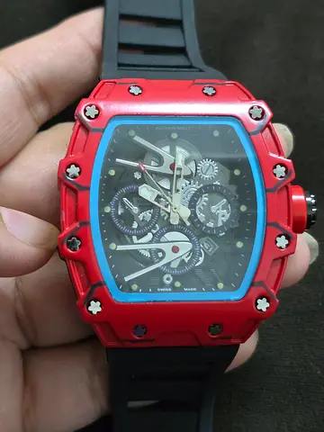 Men watch