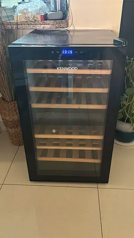 Kenwood 24-Bottle Wine Cooler - Glass Door, Good Condition