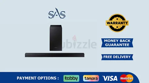Samsung | 2.1 Channel | Soundbar | Wireless Subwoofer | Delivery | Warranty | HW-T420