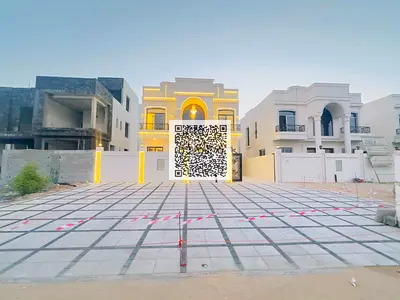 Modern 5BR Villa for Sale in Al Zahia Stone Facade