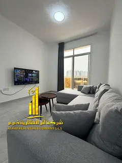 One-bedroom apartment with open view, Ajman - Al Rashidiya 2 - next to Ladies Park - furnished, for 