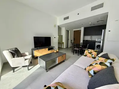 Luxury 2bhk Fully furnished Apt in Aljada premium community With All Facilities gym pool parking 90
