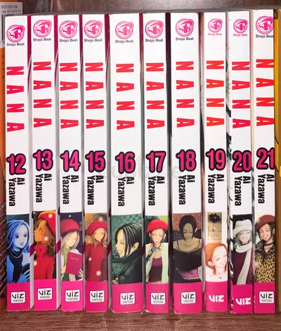 NANA Vol. 12–21 COMPLETE English Set | Post-Anime Continuation | Hard to Find in UAE