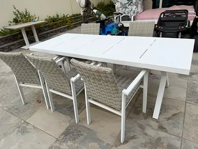 Outdoor table and chairs