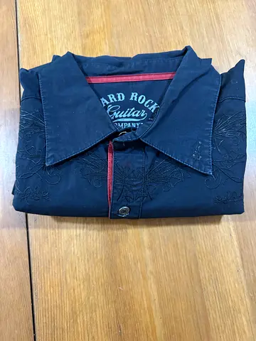 Hard Rock premium brand quality black shirt