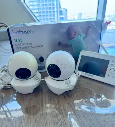 Babysense Video Baby Monitor with 2 Cameras
