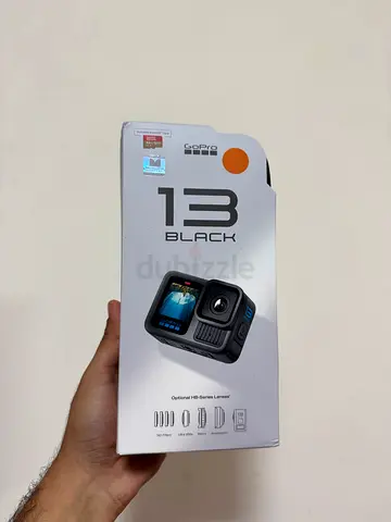 Hero 13 Black - Waterproof Action Camera with 8x Slow-Motion Video, 27MP / 4K , micro SD card 64 GB