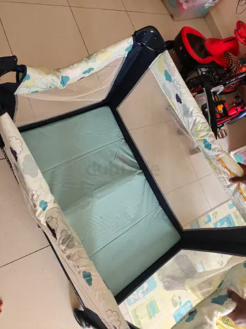 Portable Baby Playpen / Play Yard - Light Blue