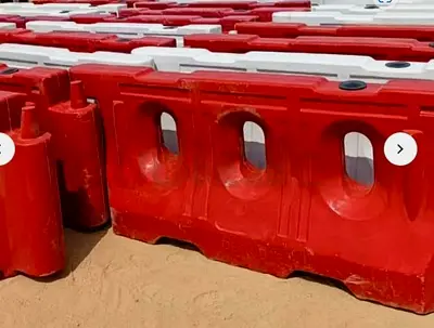 Used Plastic Safety Road Barrier