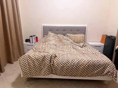 Bed and bed side tables