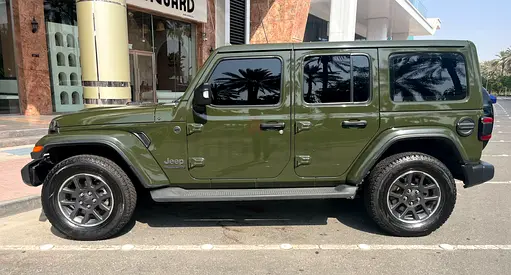 Jeep Wrangler 80th Anniversary Edition 2021 | GCC Specs | Pristine Condition