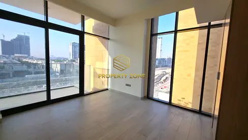 Corner 2BR Apartment | Azizi Riviera | Balcony & City View | Unfurnished