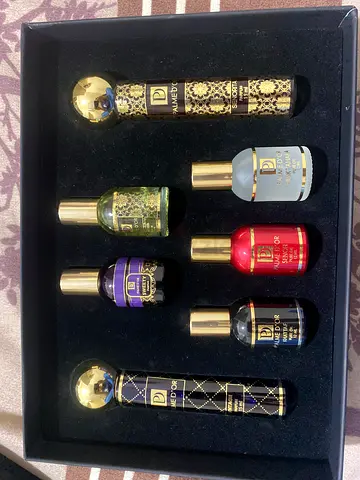 Assorted Travel Perfume Atomizers / Mini Perfume Set - 7 Pieces
