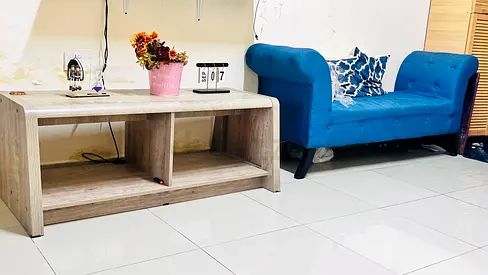 Light Wood TV Console / Media Unit - Good Condition
