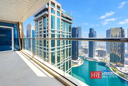 Full JLT Lake View | 3BR Duplex | High Floor
