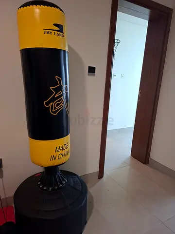 Freestanding Heavy Punching Bag - Adjustable Water/Base Stand