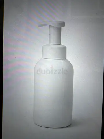 Empty white foam pump dispenser bottle - 300ml for liquid soap. 700 units available