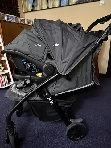 Joie car seat and stroller for sale
