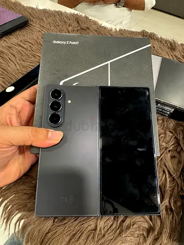Samsung Galaxy Z Fold7 12/512 Dual sim Black, Good Working Condition with Original Box