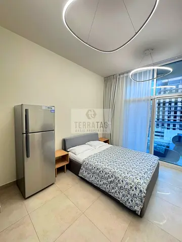 Furnished Studio | Balcony & Community View
