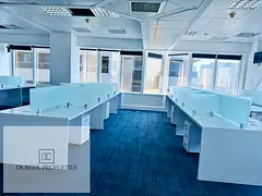 rime Office for Rent in Al Moosa Tower 2 | Sheikh Zayed Road | 2,003 Sq Ft | Sea View