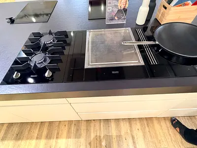 Miele latest model built-in hob for Italian kitchen