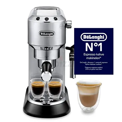 De'Longhi Dedica Pump Espresso Manual Coffee Machine