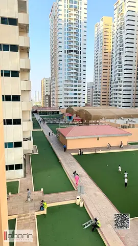 غرفة وصالة واسعة أبراج عجمان ون  36 ألف
